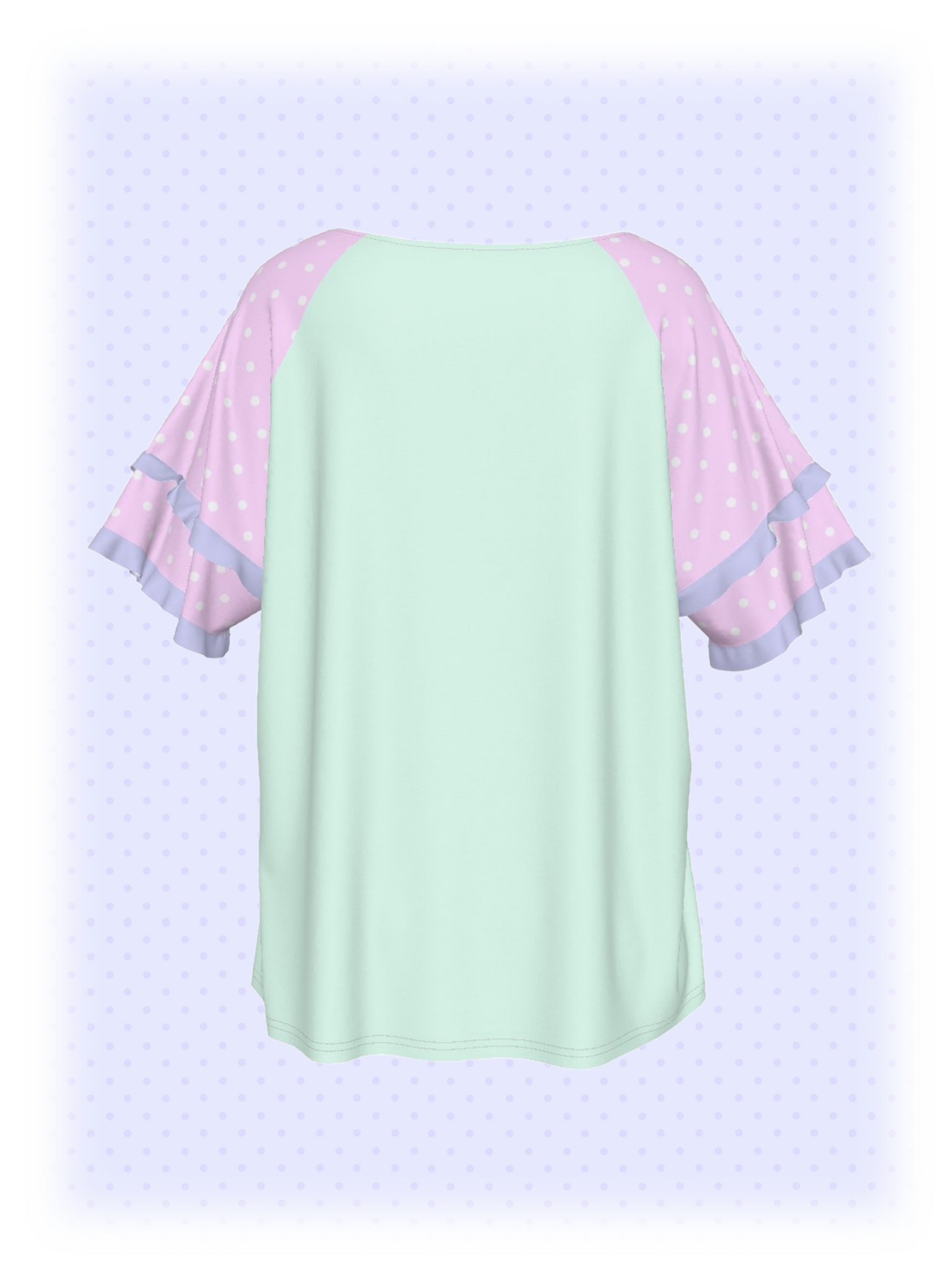 Lovely Blocks Ruffle Shirt