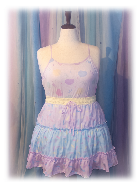 Candy Sprinkle Ruffle Skirt