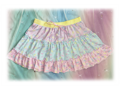 Candy Sprinkle Ruffle Skirt