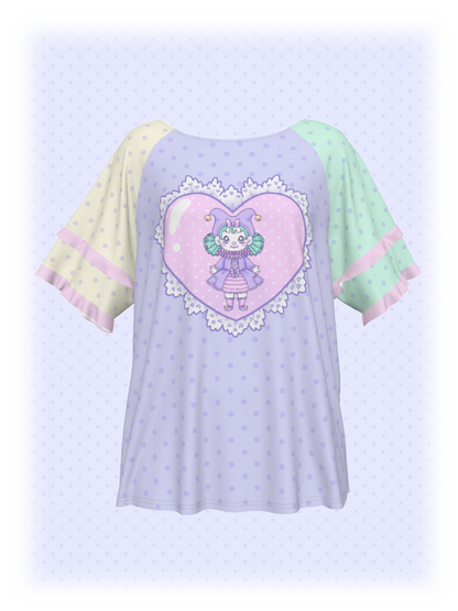 Clown Dolly Ruffle Shirt