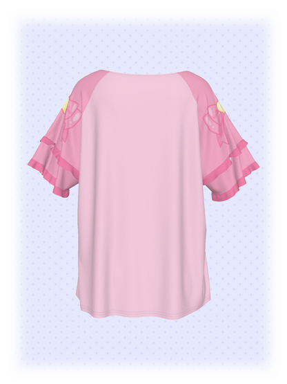 Swan Lake Kiss Ruffle Shirt