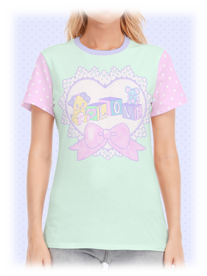 Lovely Blocks Cotton Shirt