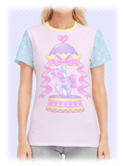 Pretty Pony Carousel Cotton Shirt