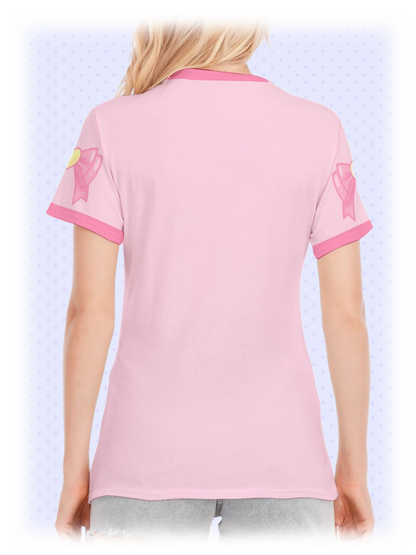 Swan Lake Kiss Cotton Shirt