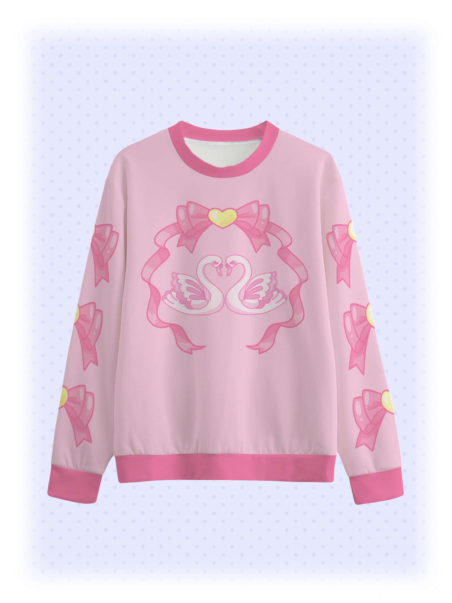 Swan Lake Kiss Cotton Sweater