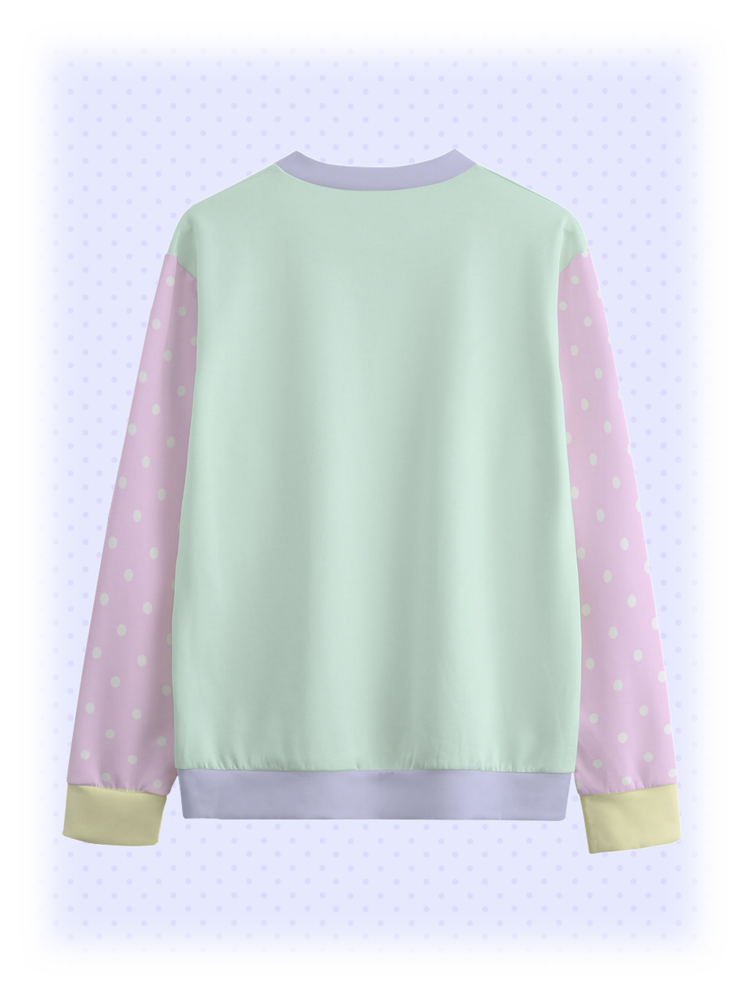 Lovely Blocks Polka Dot Unisex Cotton Sweater